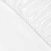 Fitted Sheet in White (Eucalyptus Silk) Ethical Bedding