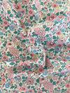 Flat Top Sheet Made With Liberty Fabric BETSY CANDY FLOSS Coco & Wolf