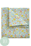 Flat Top Sheet Made With Liberty Fabric BETSY SAGE Coco & Wolf