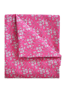  Flat Top Sheet Made With Liberty Fabric CAPEL FUCHSIA Coco & Wolf