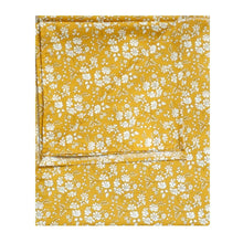  Flat Top Sheet Made With Liberty Fabric CAPEL MUSTARD Coco & Wolf