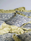 Flat Top Sheet Made With Liberty Fabric CAPEL PISTACHIO Coco & Wolf