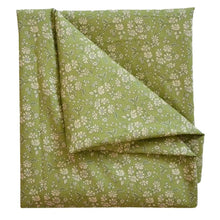  Flat Top Sheet Made With Liberty Fabric CAPEL PISTACHIO Coco & Wolf