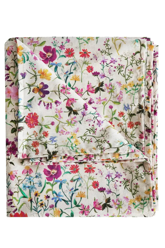 Flat Top Sheet Made With Liberty Fabric LINEN GARDEN Coco & Wolf