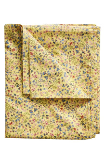  Flat Top Sheet Made With Organic Liberty Fabric DONNA LEIGH YELLOW Coco & Wolf