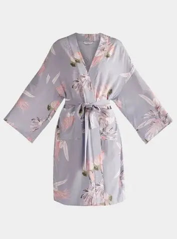 Floral Kimono Robe Paisie