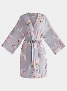  Floral Kimono Robe Paisie