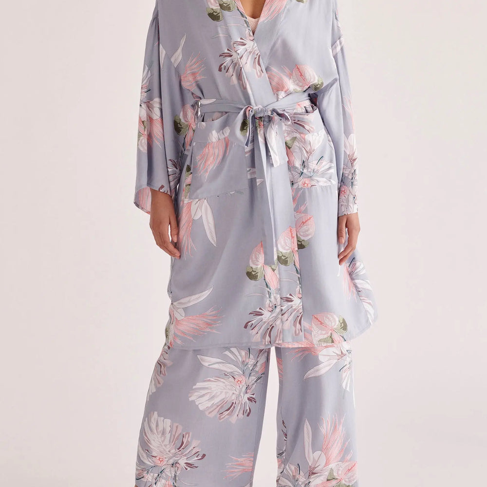 Floral Kimono Robe Paisie