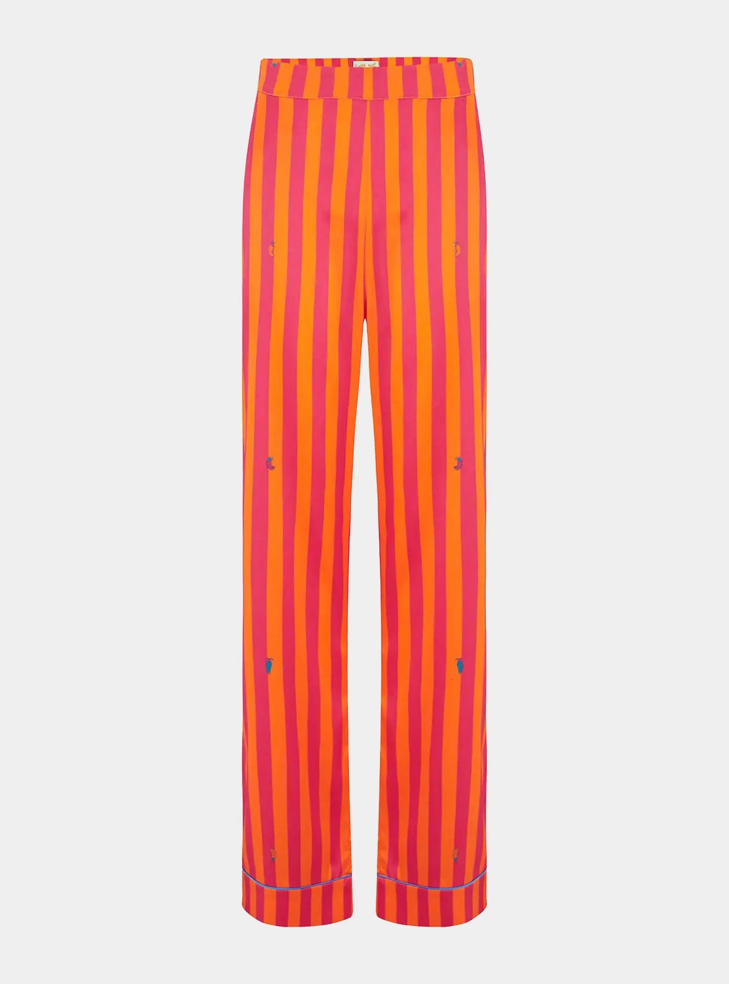 Florence Sunset Stripe Silk Trouser Sleepy Wilson