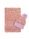 Florence and Lolly Hat & Scarf Set - Lilac Cara & The Sky