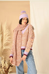 Florence and Lolly Hat & Scarf Set - Lilac Cara & The Sky