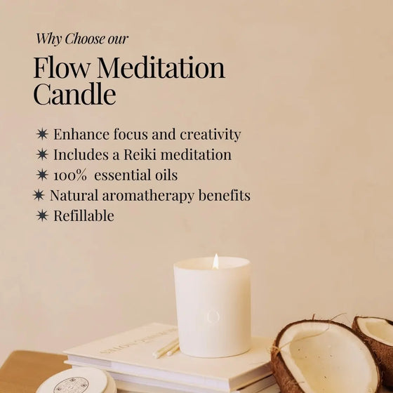 Flow Meditation Candle sho-moon