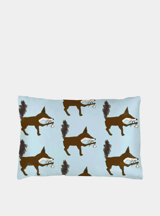 Foxy the Fox Silk Pillowcase for Children Long Studio Design