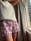 Fuchsia Bloom Women's Pyjama Shorts Madder & More