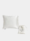 Full Size Silk Pillowcase, Cream Snooozeworld