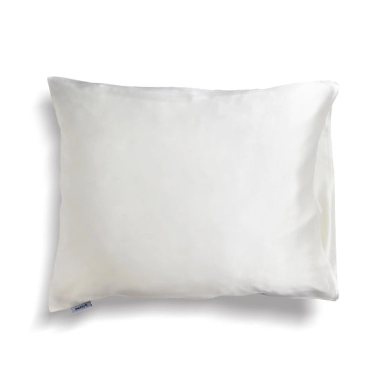 Full Size Silk Pillowcase, Cream Snooozeworld