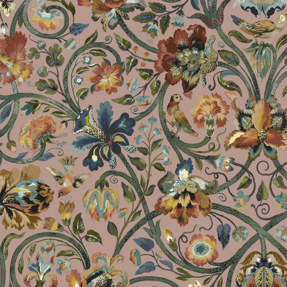 GAIA Wallpaper - Blush House of Hackney