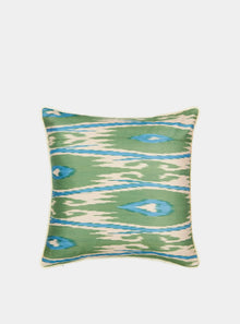  GREEN and BLUE Cushion ROSANNA LONSDALE