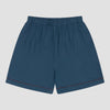 Marine Blue Tencel Linen Blend Men's Pyjama Shorts Piglet