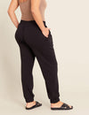 Black Unisex Cuffed Bamboo Limited Edition Sweat Pants Boody