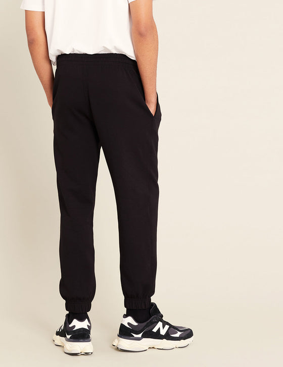 Black Unisex Cuffed Bamboo Limited Edition Sweat Pants Boody