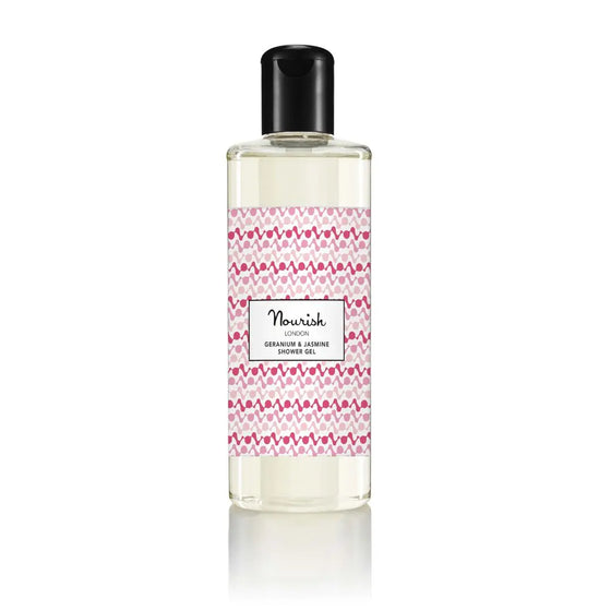 Geranium & Jasmine Moisturising Shower Gel Nourish London