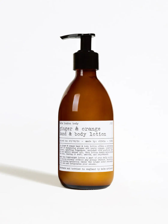 Ginger & Orange Hand & Body Lotion - 300ml Helm London