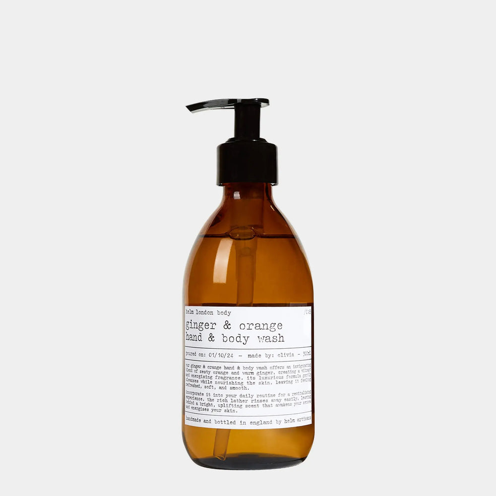 Ginger & Orange Hand & Body Wash - 300ml Helm London