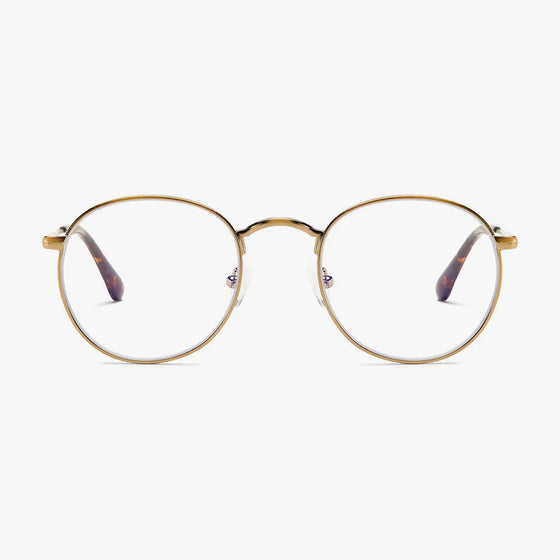 Gold Matte Recoleta Glasses Barner