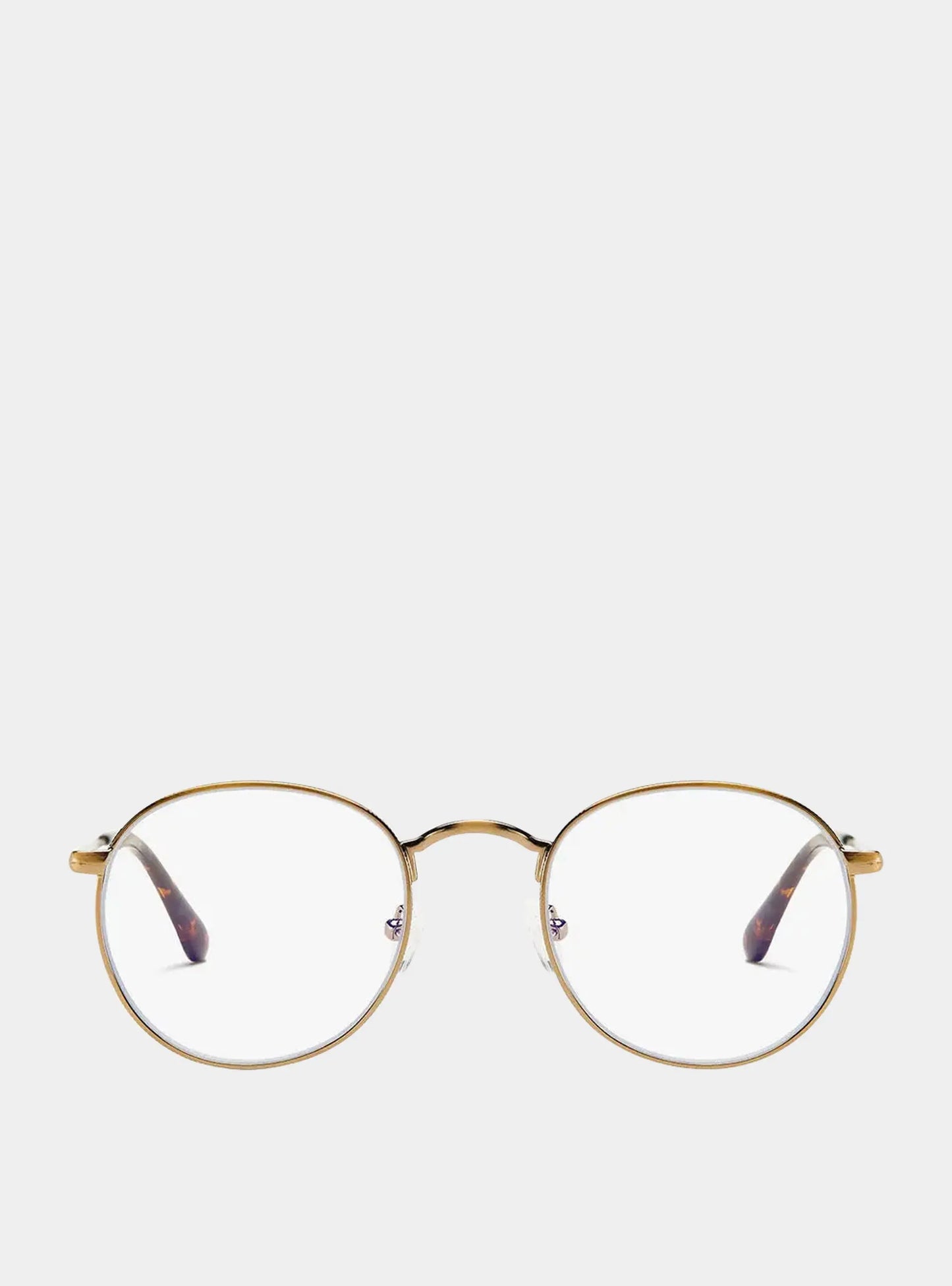 Gold Matte Recoleta Glasses Barner