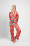 Golden Goose Women's Silk Pyjama Trouser Set Jessica Russell Flint