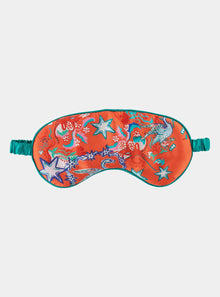  Silk Eye Mask / "Golden Goose" Jessica Russell Flint