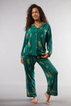 Golden Pineapple II Classic Pyjama Trouser Set Cosy Collective