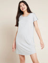 Goodnight Dove Grey Bamboo Nightdress Boody