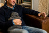 Graphite Fleece Hot Water Bottle CosyPanda