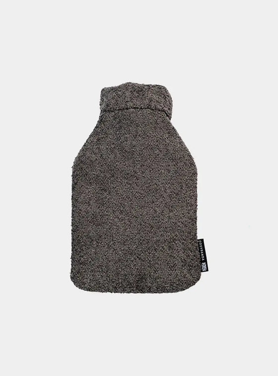 Graphite Fleece Hot Water Bottle CosyPanda