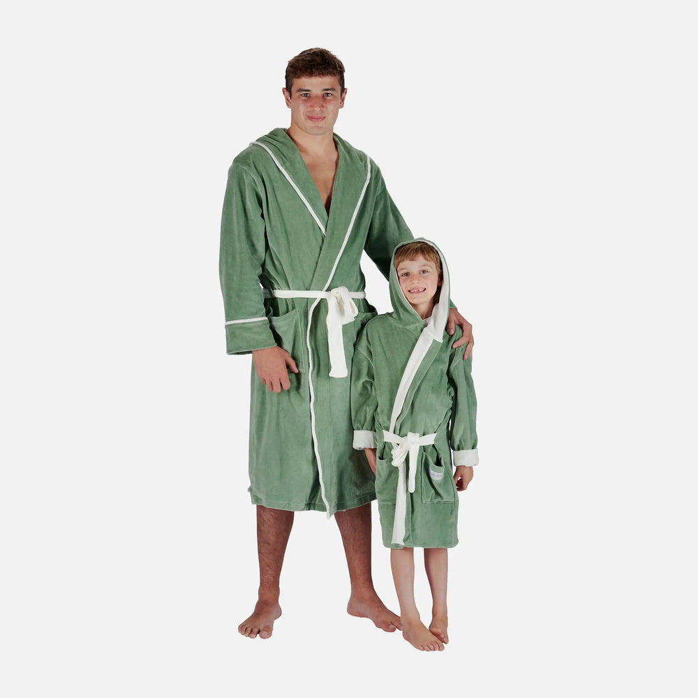 Green Adult Robe Pure Earth Collection