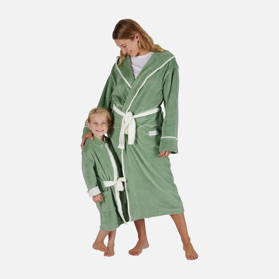 Green Adult Robe Pure Earth Collection