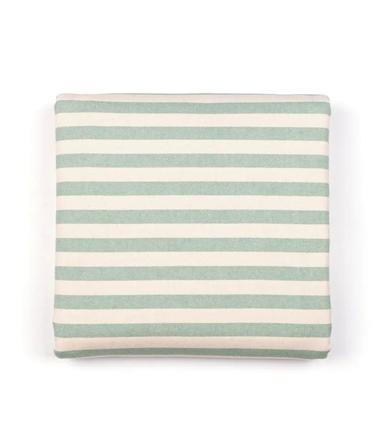 Green Barra Cotton Table Runner - Myza