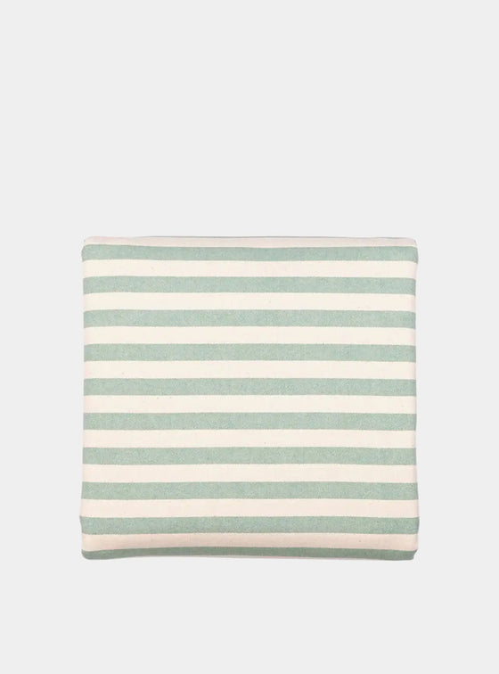 Green Barra Cotton Table Runner Torres Novas