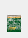 Green Cheetah Square Matchbox Lords Fragrance House