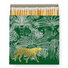 Green Cheetah Square Matchbox Lords Fragrance House