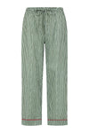 Green Gingham Women's Long Pyjama Set Madder & More