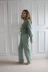 Green Gingham Women's Pyjama Trouser Madder & More