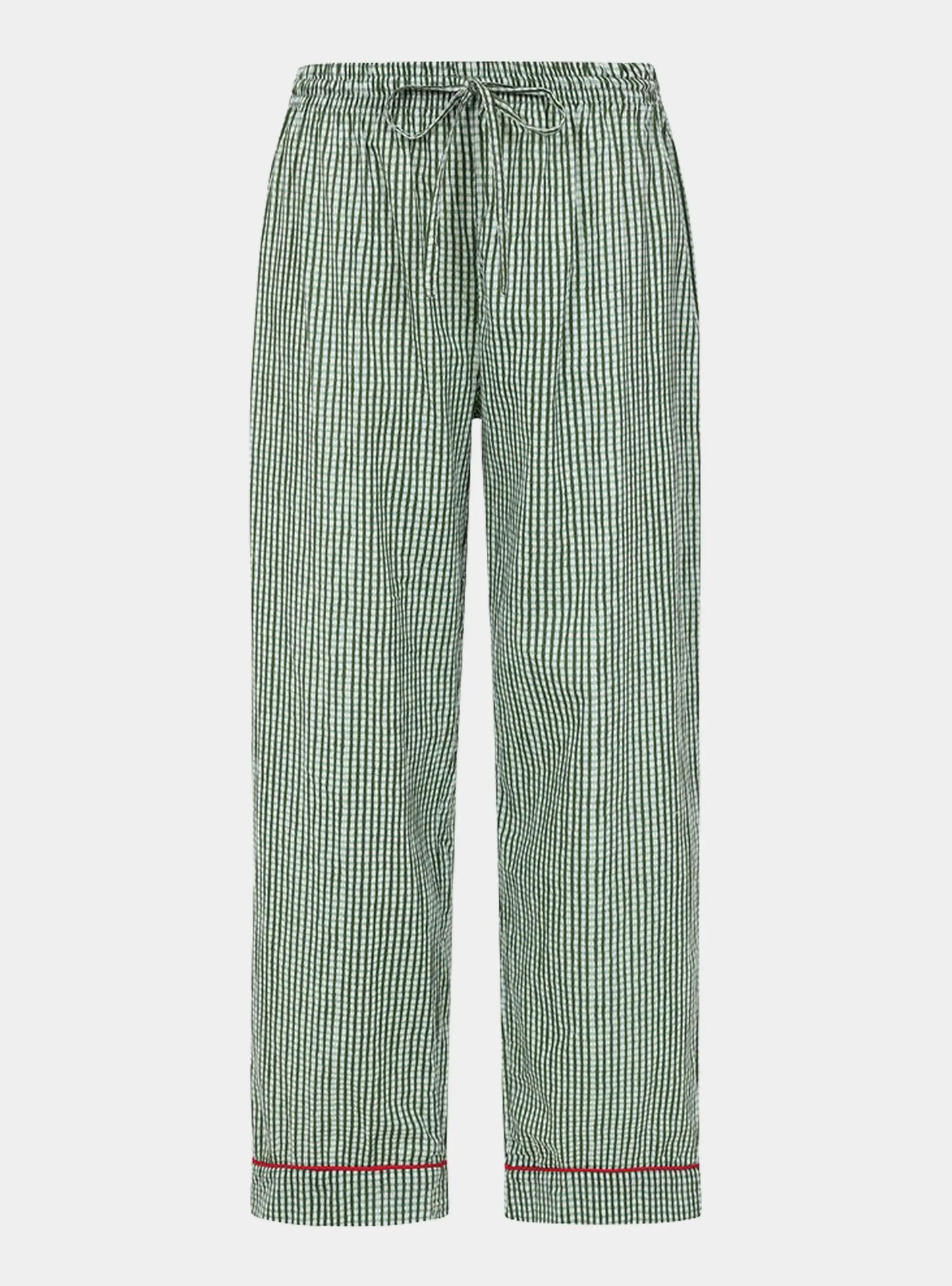 Green Gingham Women's Pyjama Trouser Madder & More