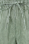 Green Gingham Women's Short Pyjama Set Madder & More