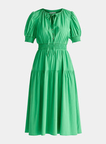  Green Peekaboo Back Dress Paisie