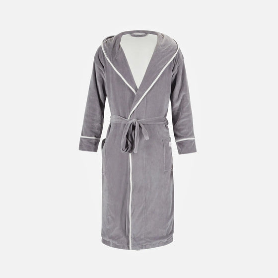 Grey Adult Robe Pure Earth Collection