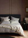 Grey Arthur Stripe Brushed 100% Cotton Bed Linen The Secret Linen Store