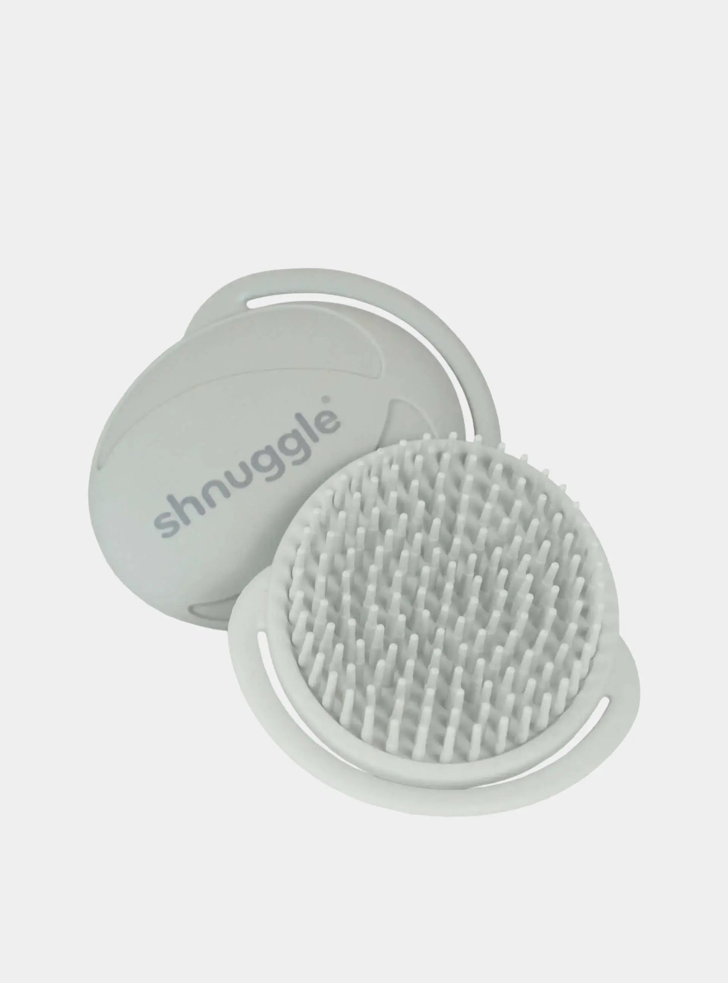 Grey Baby Bath Brush Shnuggle